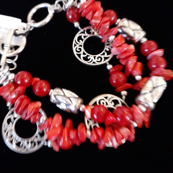 1/2 Price Marked Vintage Premeir Designs Bracelet Firecraker 1980's - Picture 7 of 16